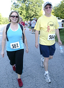 News Editor, Donna Gregory & Creative Director, Samuel Little of the Chesterfield Observer newspaper